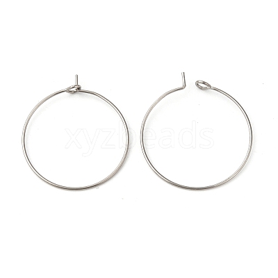 316 Surgical Stainless Steel Wine Glass Charms Rings STAS-L214-01D-1