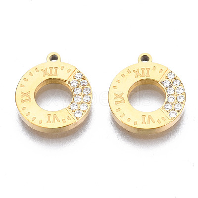 316 Surgical Stainless Steel Charms STAS-N097-026-1