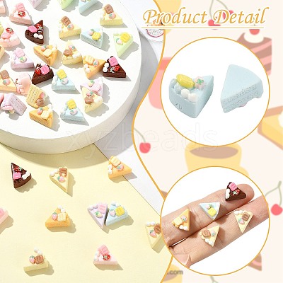 Resin Food Simulation AJEW-CJC0020-005-1-1