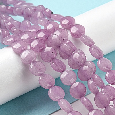 Natural White Jade Beads Strands G-M420-F02-03-1