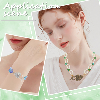 30Pcs 3 Colors Alloy Toggle Clasps FIND-SP0001-55-1