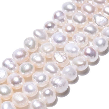 Natural Cultured Freshwater Pearl Beads Strands PEAR-N014-05L-01-1