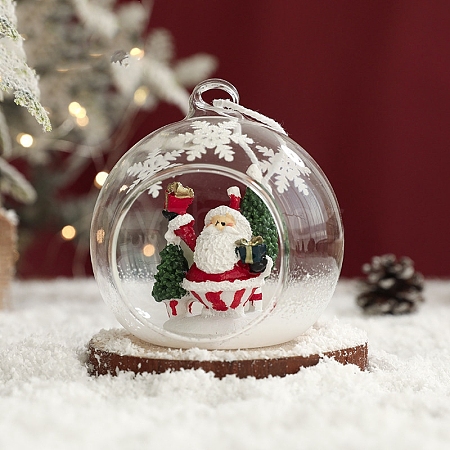 Christmas Theme Glass Display Decoration PW-WG33B67-04-1