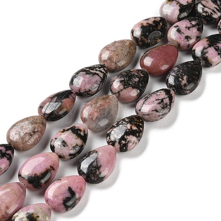 Natural Rhodonite Beads Strands G-K357-A17-01-1