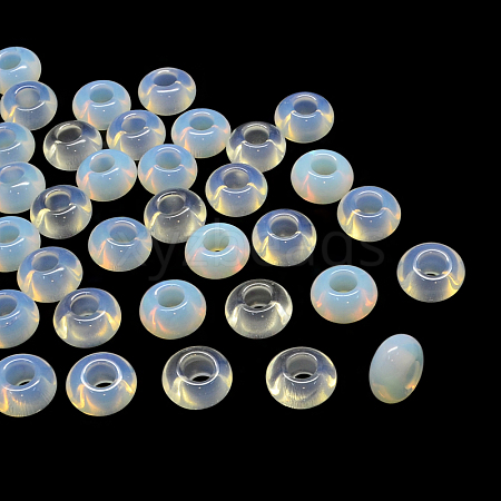 Opalite European Large Hole Beads X-G-Q442-20-1