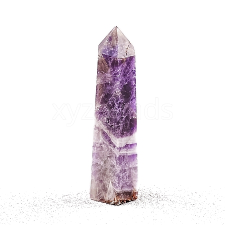 Point Tower Natural Amethyst Home Display Decoration PW-WG04107-50-1