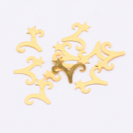 Brass Cabochons KK-WH0034-54G-07-1