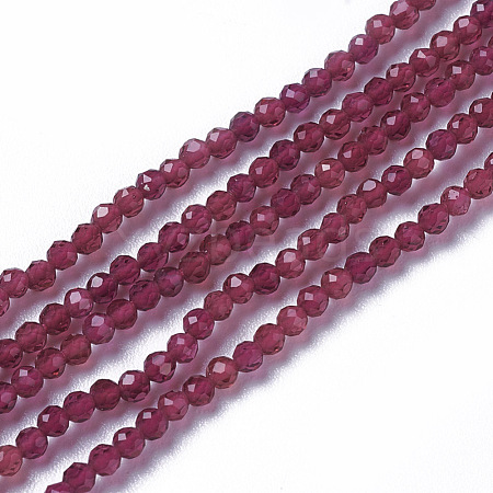 Glass Beads Strands G-F596-47F-2mm-1