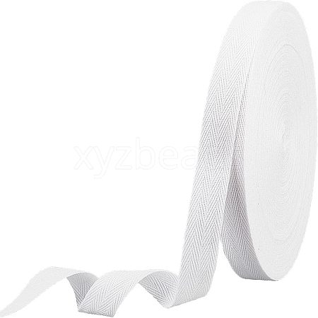 Cotton Cotton Twill Tape Ribbons OCOR-WH0057-30C-01-1