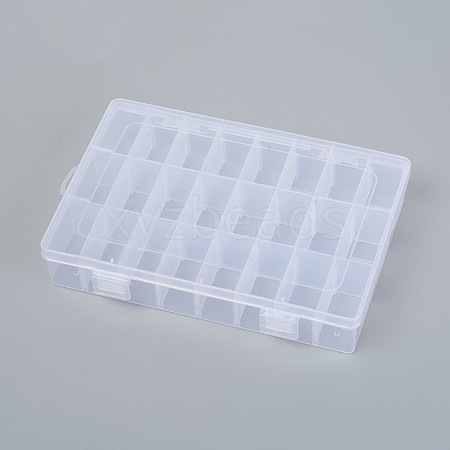 Plastic Removable Bead Containers CON-WH0070-84C-1