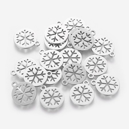 304 Stainless Steel Charms STAS-Q201-T063-1