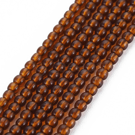 Glass Beads Strands GLAA-N041-008J-1