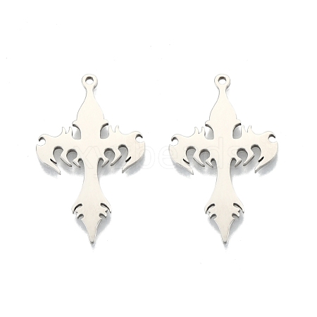 Non-Tarnish 201 Stainless Steel Pendants STAS-N098-106P-1