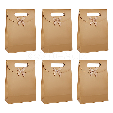 Rectangle Paper Gift Bags CARB-WH0017-14B-02-1