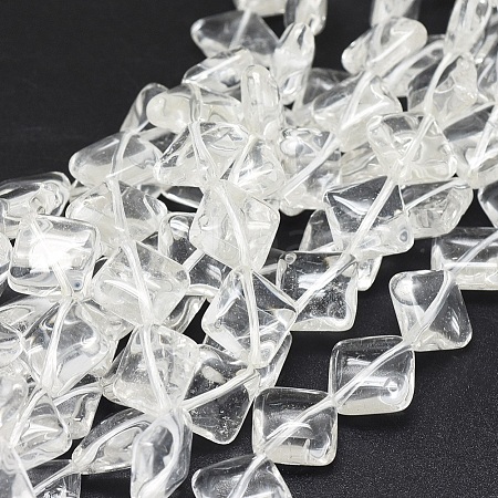 Natural Quartz Crystal Bead Strands G-K291-A18-1