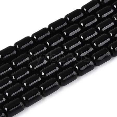 Opaque Glass Beads Strands GLAA-T028-14P-01-1