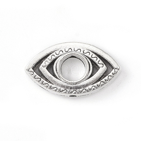 Tibetan Style Alloy Bead Frame LS-TIBE-WH0002-08AS-1