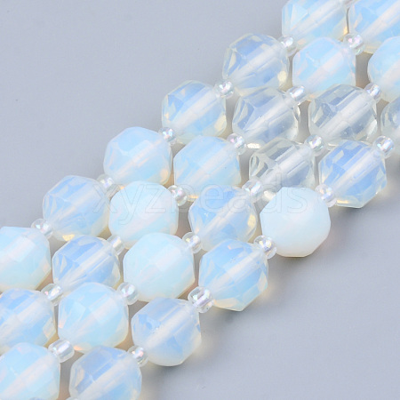 Opalite Beads Strands G-R482-31-10mm-1