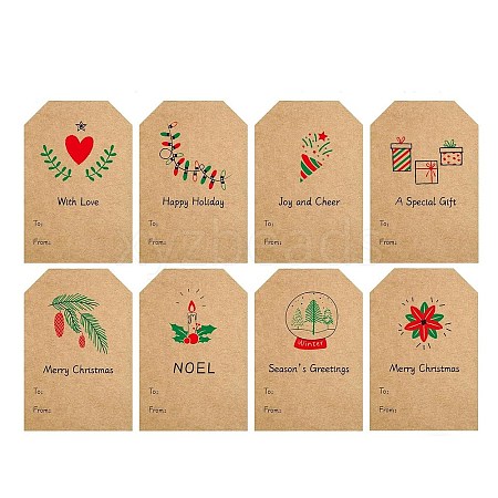 Christmas Theme Paper Stickers STIC-P013-05A-1