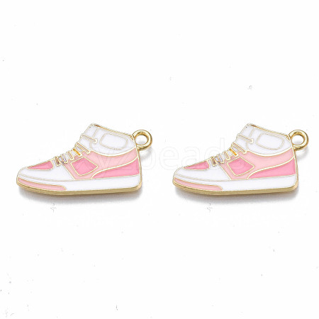 Alloy Enamel Shoes Pendants PALLOY-N170-023C-NR-1