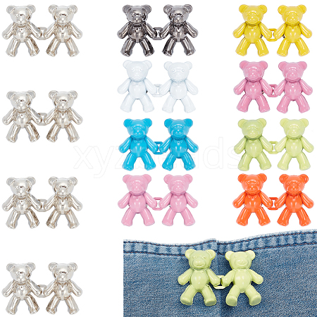 CRASPIRE 12 Sets 9 Colors Zinc Alloy Button Pins for Jeans FIND-CP0001-44-1