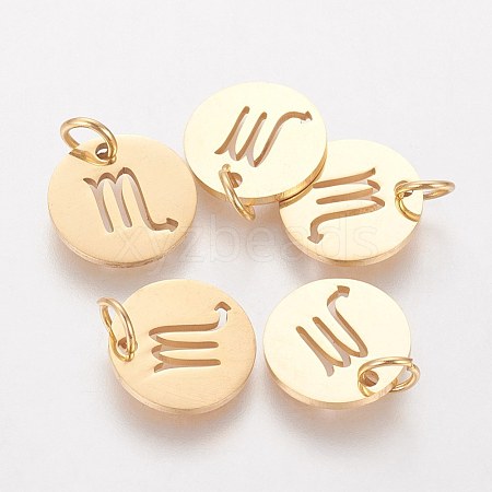 Ion Plating(IP) 304 Stainless Steel Pendants A-STAS-Q201-T445-8G-1