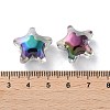 UV Plating Rainbow Iridescent Acrylic Beads LS-X-OACR-H112-20B-3