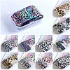 10 Style Transfer Foil Nail Art Stickers MRMJ-F012-04O-1