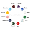 Natural & Synthetic Mixed Gemstone Cabochons G-I294-02-2