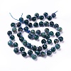 Natural Apatite Beads Strands G-I246-01-2