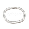 Clear Cubic Zirconia Tennis Bracelets BJEW-A132-20P-1