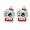 Alloy Enamel Pendants ENAM-I061-01KCG-03-1
