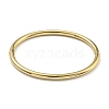 PVD Vacuum Plating 202 Stainless Steel Plain Round Ring Hinged Bangles for Women Men BJEW-M317-06E-G-2