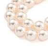 Glass Pearl Beads Strands HY-G002-01D-03-4