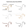 Brass Earring Hooks KK-PH0035-82-RS-2