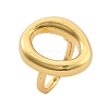 Brass Open Cuff Rings for Women RJEW-F171-01G-02-2