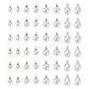 48Pcs 8 Style Acrylic Imitation Pearl Charms OACR-TA0001-09-11