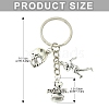 Sports Theme Alloy Pendant KEYC-YW00040-01-4