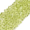 Transparent Glass Beads Strands GLAA-N018-3mm-30-1