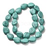 Synthetic Turquoise Beads Strands G-P561-B08-01-3