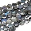 Natural Labradorite Bead Strands G-O099-04-B-1