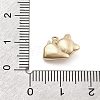 Brass Micro Pave Cubic Zirconia Pendants KK-M306-06G-04-3