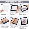 Wood Picture Frame DIY-WH0162-59B-3