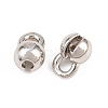 Brass Bead Tips KK-H292-34A-P-2