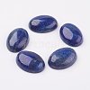 Natural Lapis Lazuli Flat Back Cabochons X-G-G741-30x40mm-15-1