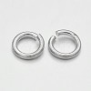 Brass Open Jump Rings X-KK-E647-17S-5mm-2