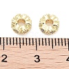 Brass Micro Pave Cubic Zirconia Beads KK-C051-32G-02-2