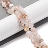 Natural Cherry Blossom Agate Beads Strands G-K380-A43-01-2