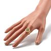 Natural Green Aventurine Finger Ring for Girl Women X1-RJEW-TA00012-1-5