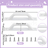 4Pcs Aluminum Alloy Cabinet Door Knobs FIND-GO0004-46-2
